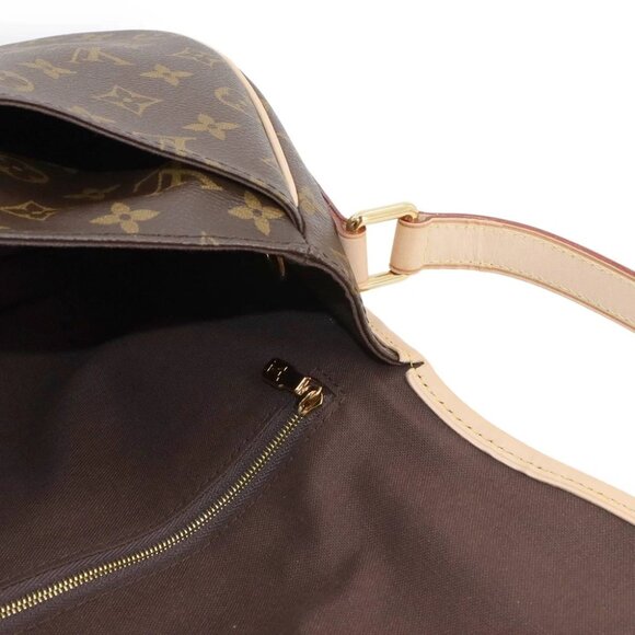 LOUIS VUITTON Monogram Menilmontant MM Shoulder Bag Brown M40473 Purse 90280741 - Picture 7 of 10